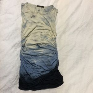 Anthropologie tie dye bodycon